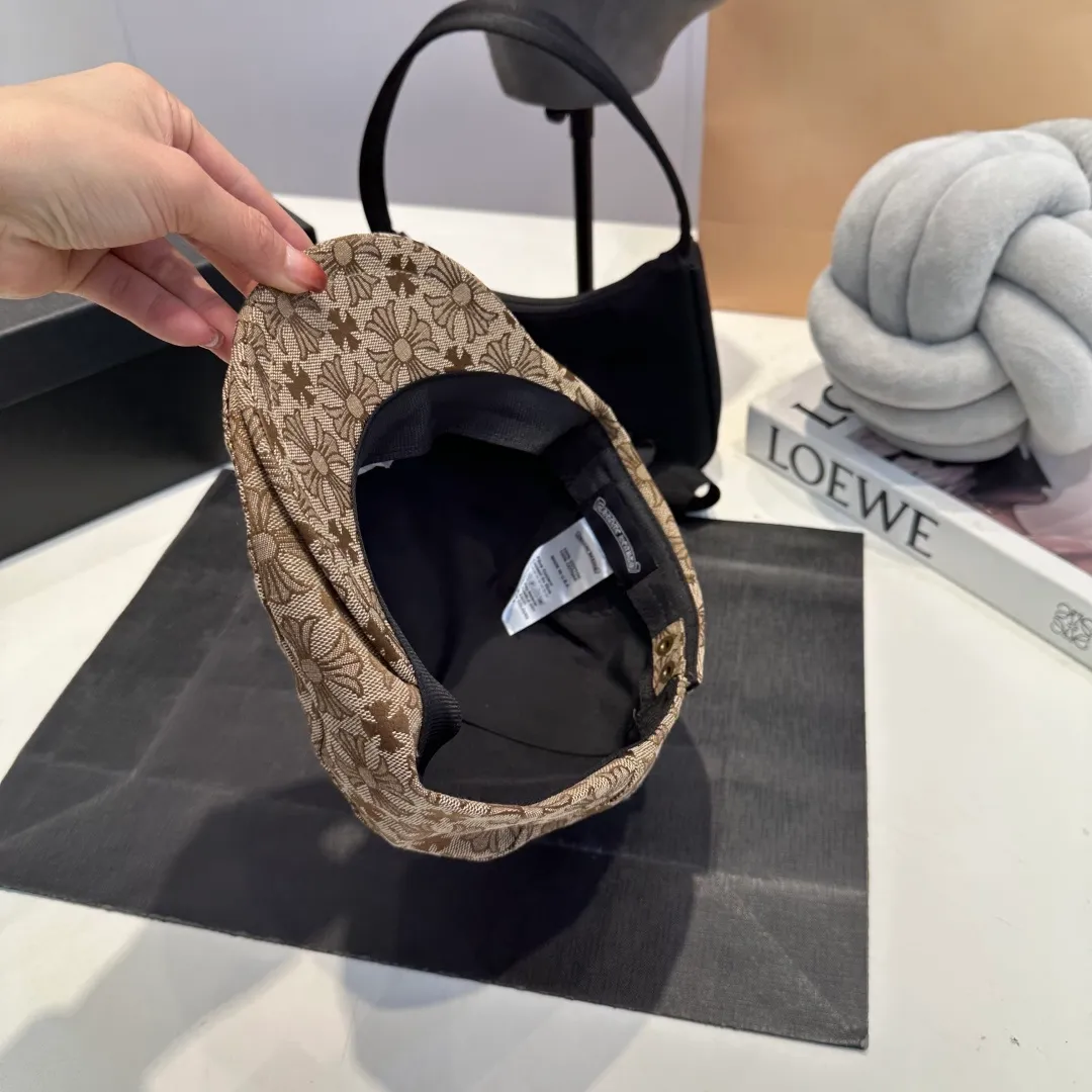 P60 Kroxin 2025 new spring style beret, pure cotton fabric, simple and versatile style, head circumference 57cm
